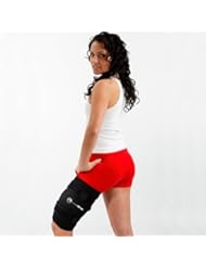ActiveWrap Knee Wrap Right or Left Knee, Small/Medium, Black