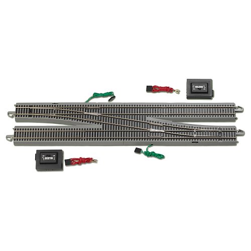 HO Gauge Remote Controlled Crossover Turnout Train Accessory: Right by The Bradford Exchange-image