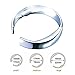 Snorring Acupressure Anti-snore Ring. Enjoy Better Sleep and Happier Relationships. Acupressure Ring on Little Finger Helps Reduce or Eliminate Snorings (Large)