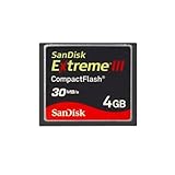 SanDisk 4GB Extreme III CompactFlash Card (Bulk Package)