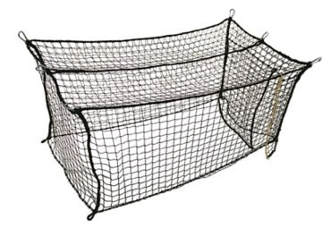#21 Deluxe Nylon Batting Cage Net: 70'L x 14'W x 12'H