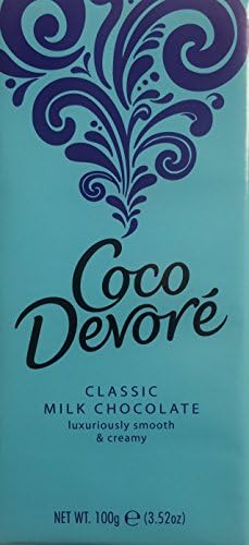 Coco Devore Classic Milk Chocolate Bar 100g (5-pack)