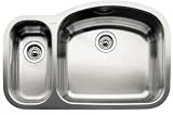 Blanco 440245 BlancoWave Bowl Undermount Double Basin Kitchen