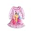 Disney Store Princess Dream Team Long Sleeve Floral Nightshirt Nightgown Girls