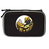 Nintendo DS Lite Black Carrying Case of Transformers Bumblebee Head Shot
