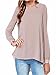 ZANZEA Women's Loose Casual Solid Long Sleeve Chiffon Shirt Tops Blouse