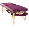 BodyWorks Therapy Equipment Elite Maple Portable Massage Table&nbsp;- Garnet