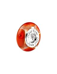SilveRado(tm) BB01 Murano Glass Love Shack Bead / Charm