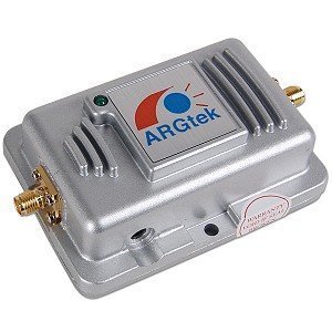 Argtek Indoor 1W Wireless 802.11b/g Signal Booster/Amplifier w/5dBi Antenna Fits SMA and TNC Connectors
