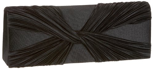 Contempo Tasche 1603 04, Damen Umh&auml;ngetasche, schwarz, (schwarz), 20x23x2