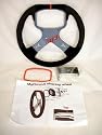 AIM MYCHRON4 STEERING WHEEL BLACK
