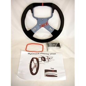 AIM MYCHRON4 STEERING WHEEL BLACK