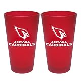 NFL Arizona Cardinals 2 Pack Colored Frosted Pints