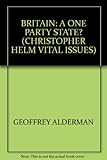 Britain : a one-party state?