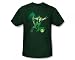 Search : Green Arrow In Action Adult S/S T-shirt in Hunter Green by DC Comics