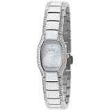 Women White Watch, Citizen Womens Eco-Drive Normandie White Resin Watch