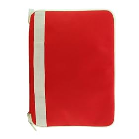 Red Fabric Neoprene Sleeve Case for Amazon Kindle DX 9.7