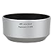 JJC LH-J40B Silver Lens Hood for Olympus M.Zuiko Digital 45mm 1:1.8 Lens Silver