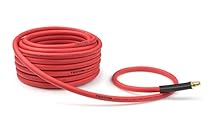 TEKTON 46137 3/8-Inch I.D. by  50-Foot 300 PSI Hybrid Air Hose with 1/4-Inch MPT Ends and Bend Restrictors
