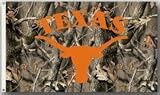Texas Longhorns 3'x5' Realtree Camo Flag