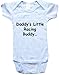 DADDY'S LITTLE RACING BUDDY - BigBoyMusic Baby One Piece Bodysuit