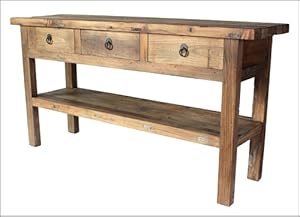 Massiv Landhausstil Anrichte Vintage Shabby Chic Tisch Konsole Bauhaus