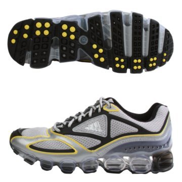 41pxCWV5leL. SL500  adidas Mens Megabounce 09 Running ShoeSilver/Black/Yellow11.5 M
