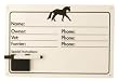 Roma Plastic Name Plate Set With Pen Roma Plastic Name Plate Set With Pen
