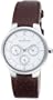 Skagen Men's 331LSL1 Chronograph White Dial Watch and Brown Leather Watch