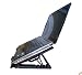 Black Adjustable 5 Levels Protector Usb Cooling Cooler Lapto