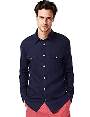 Blue Harbour Pure Linen Classic Collar Shirt