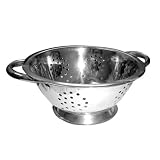 Salat Seiher Edelstahl D5 Ø 28 cm, im 2er Set