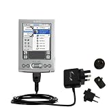 International Wall / AC Charger fo the Sony Clie TJ35 - Gomadic Brand w/ TipExchange Technology