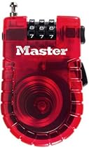 Master Lock 4605D 3-Foot Retractable Cable Lock (colors may vary)