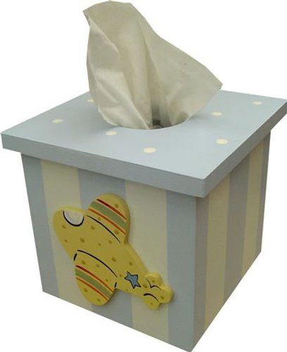 Airplane Tissue Box Cover