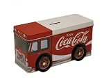 The Tin Box Company Coca Cola Truck Bank with Wheels