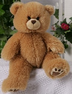 41pxKGrshiL Long Hair Bear 15  Make Your Own *NO SEW* Stuffed Animal Kit