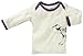 Babysoy Jane Goodall Long Sleeve Baby Toddler Unisex Boy Girl Animal Print Tee