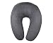 Auto Pearl-Premium Quality Orthopaedic Velvet Memory Foam Car/Home/Office U Shaped Grey Travel Neck Rest For - All Cars RS.649.00