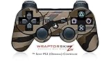 Sony PS3 Controller Skin Camouflage Brown