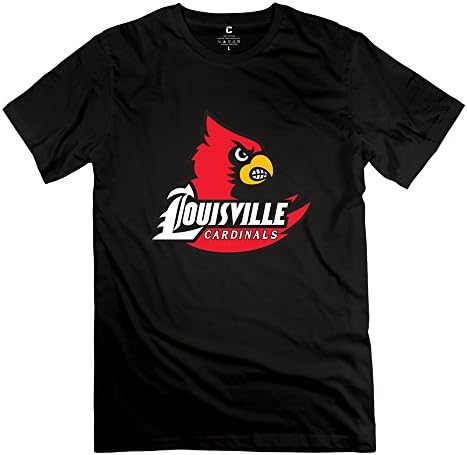 RIen Men's NCAA Louisville Cardinals Football Team Logo T-Shirt XL