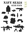 Navy Seals Gear Pack in Tan (12 Pieces) - LEGO Compatible Minifigure Pieces