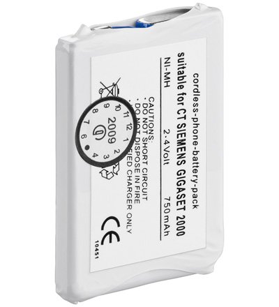 Goobay Ersatzakku f&uuml;r schnurlose Telefone CT (Siemens Gigaset 2000 NIMH) Preisvergleich