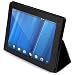 Premium Black Leather Cover Case for HP Touchpad 9.7" Tablet