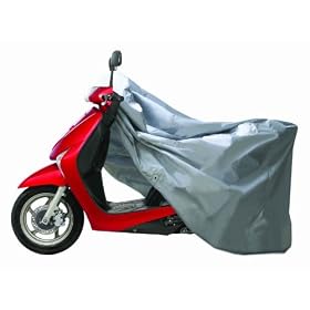 GSI Super Quality Cover for Scooter/Motor-Scooter - Medium Size, Fits Scooters Up to 48" - Silver