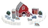 Melissa & Doug Farm Blocks Play Set