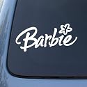 BARBIE - Vinyl Decal Sticker #A1467 | Vinyl Color: White