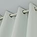 Aquazolax Plain Top Eyelet Thermal Insulated Blackout Panel Curtains for Gallery, 1 Pair, 52
