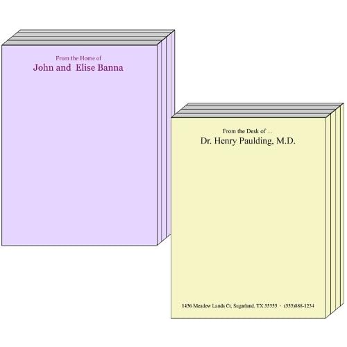 Personalized From the Desk of Notepads, Small