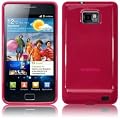 Samsung i9100 Galaxy S2 Pink Funky Gel Case Cover Skin See Through Design From Keep Talking Samsung i9100 Galaxy S II Accessories